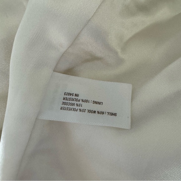 Old Navy Wool Blend White Coat - Picture 7 of 7